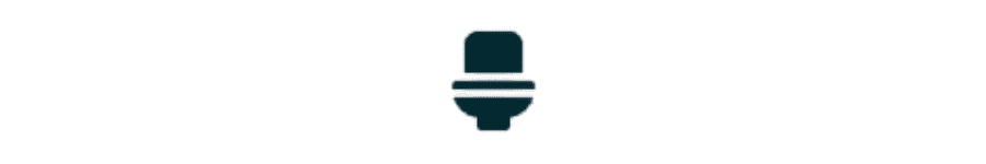 Icon of a toilet.