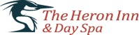 Logo of The Heron Inn & Day Spa featuring a heron silhouette.